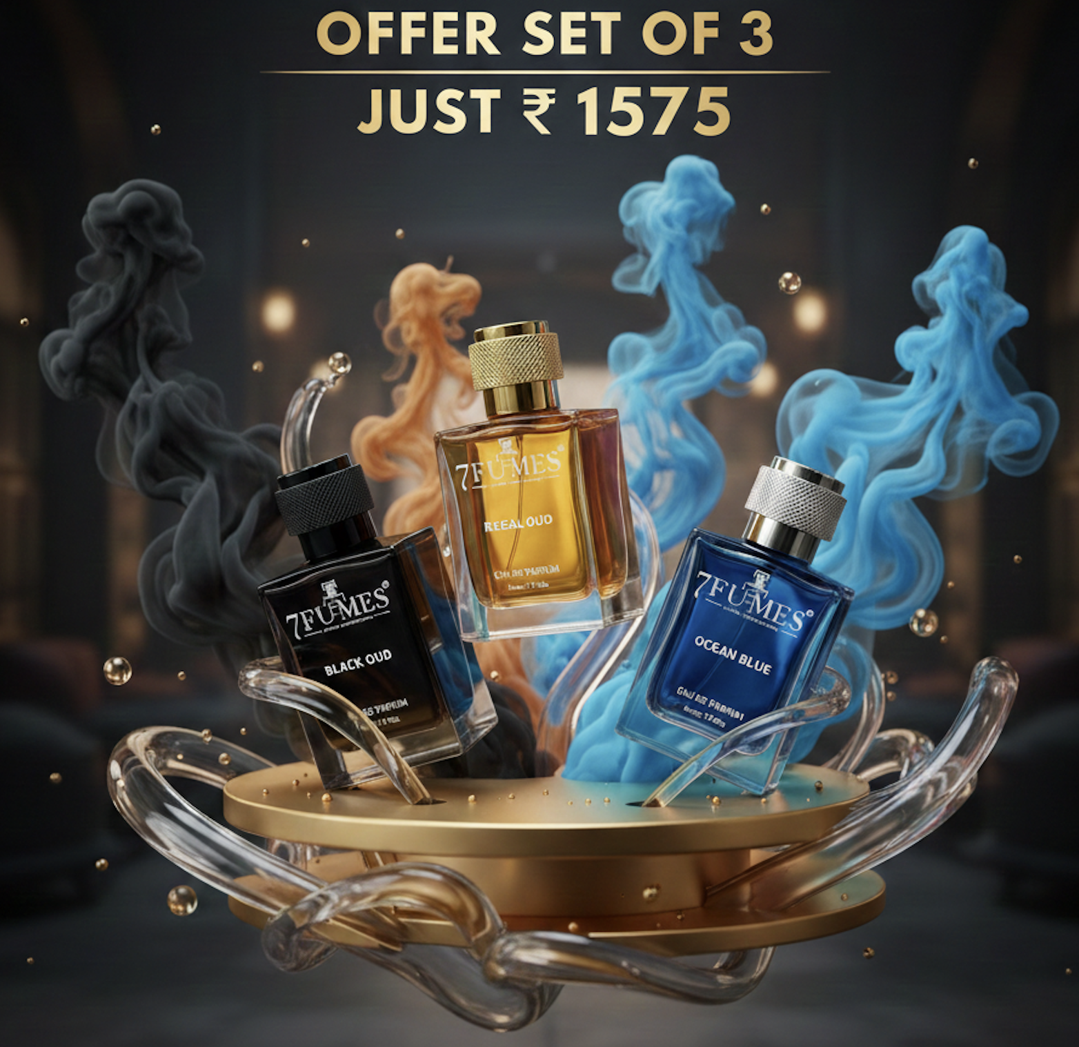 Exclusive Offer: The Ultimate Fragrance Set of 3 – Just ₹1575!